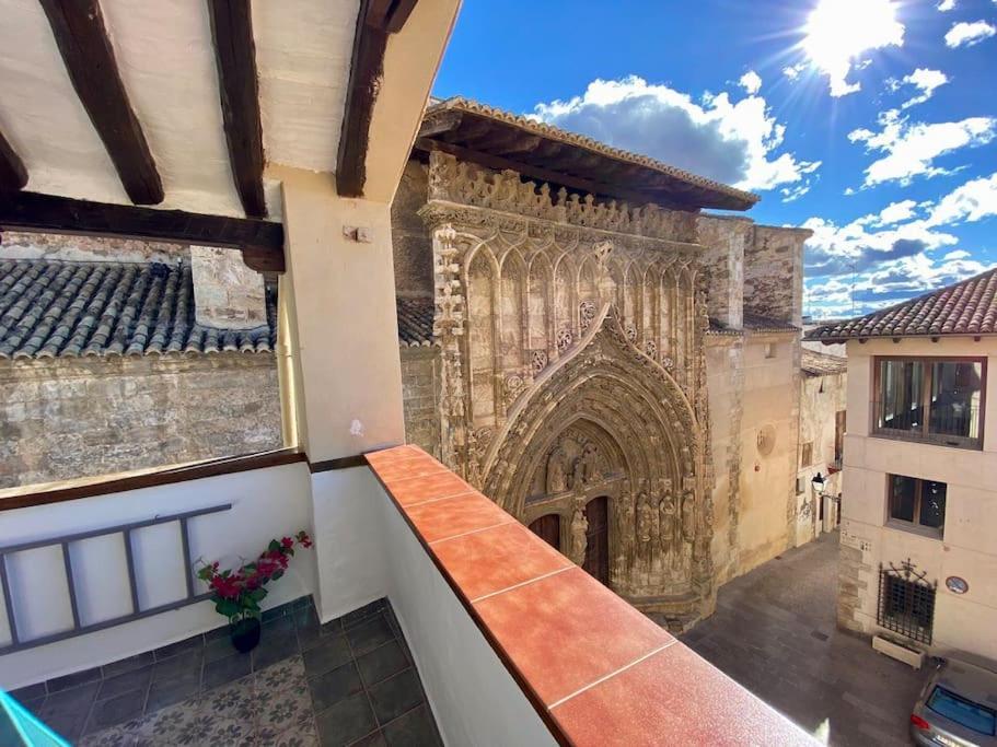 Villa Sol Casa Con Cueva Privada Y Vistas A La Iglesia Requena Buitenkant foto